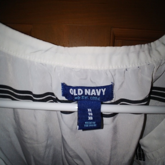 Sheer Striped Blouse - Picture 2 of 3